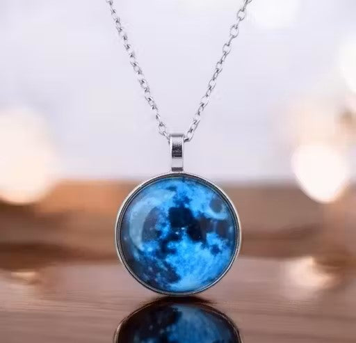 Glowing Moon Necklace