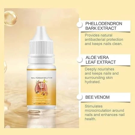 ShinyNailz™ Bee Venom Nail Fungus Solution – Fast Healing Formula(Pack of 2)