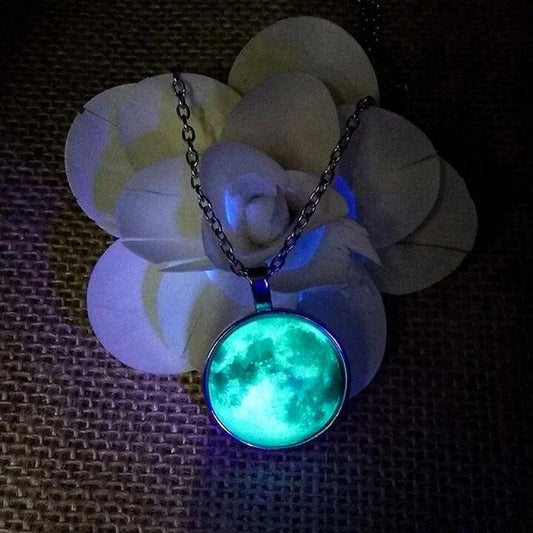 Glowing Moon Necklace