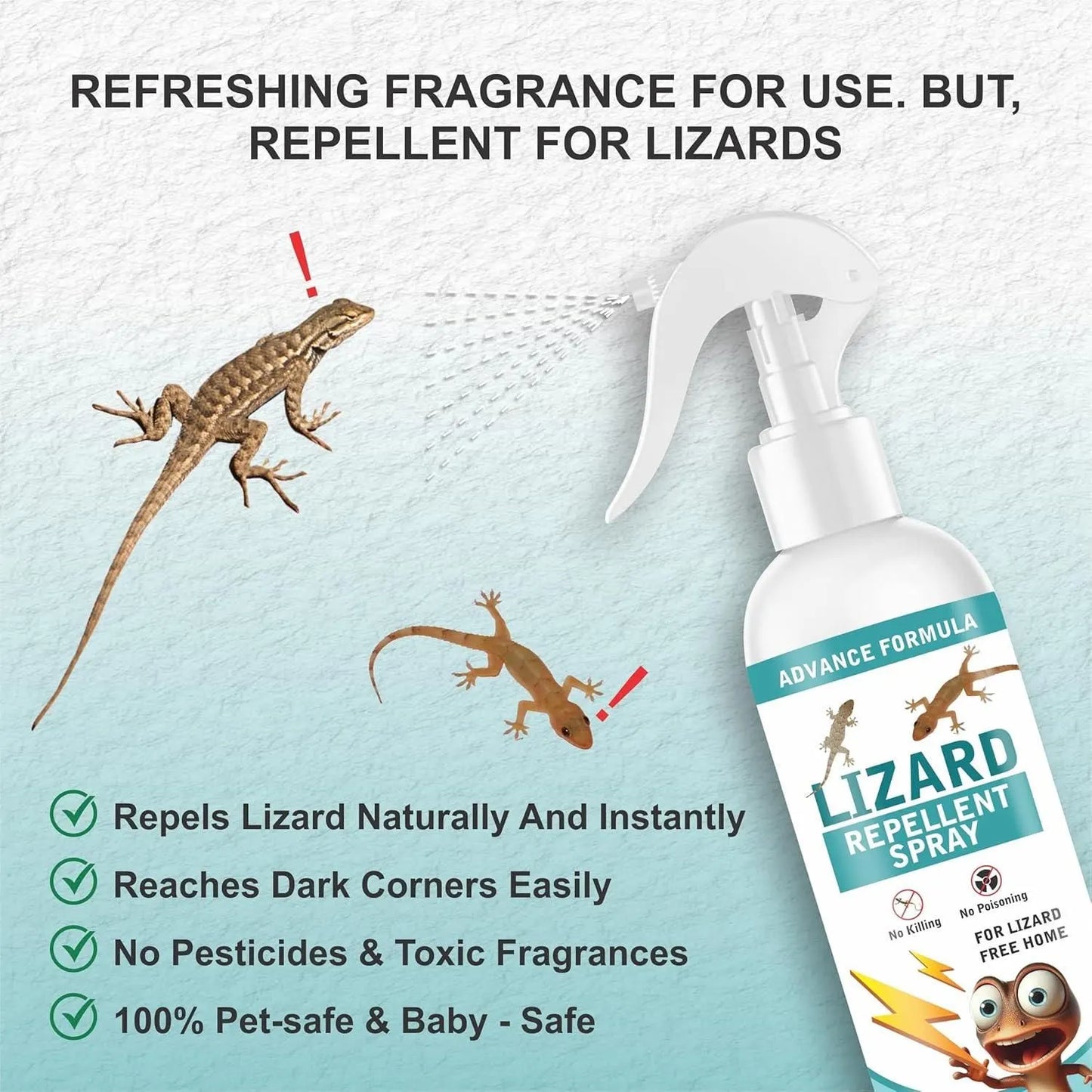 Cartque™ Lizard Repellent Spray (Pack of 2) - Buy 1, Get 1 Free