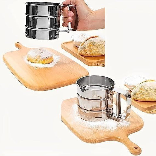 Cartque™ Stainless Steel Atta Chhani