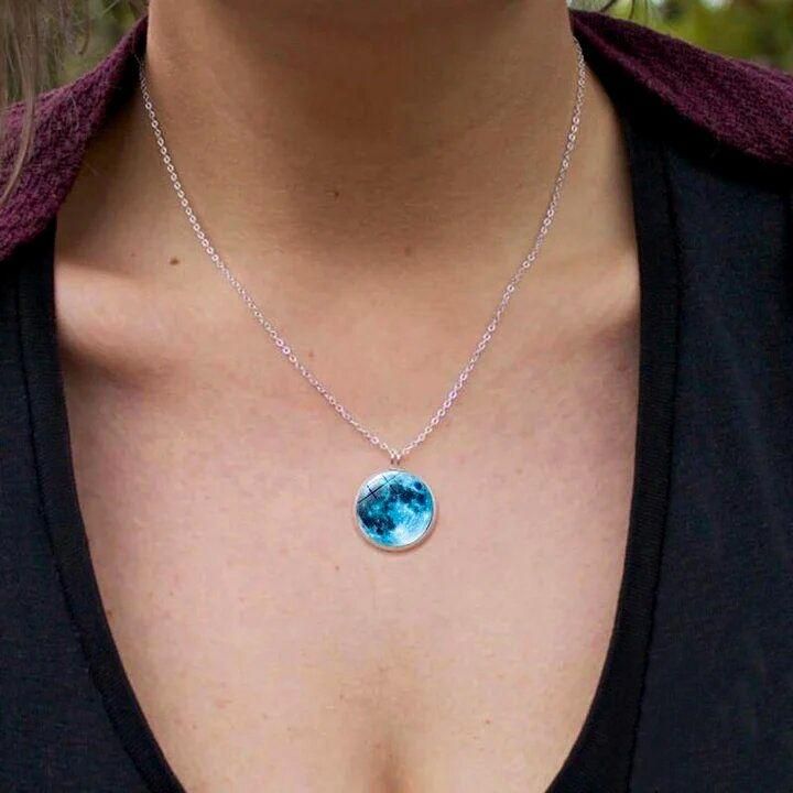 Glowing Moon Necklace