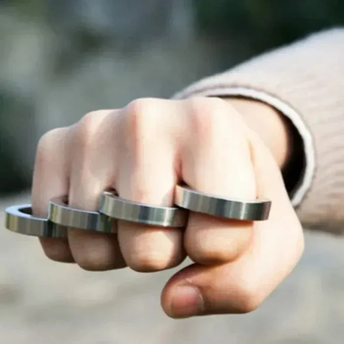 Heavy-Duty Stainless Steel Defense Ring