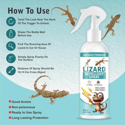 Cartque™ Lizard Repellent Spray (Pack of 2) - Buy 1, Get 1 Free